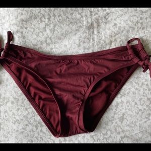 Maroon Bikini Bottoms